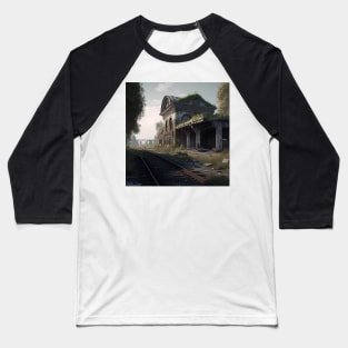 Chernarus : old train station 5 Baseball T-Shirt